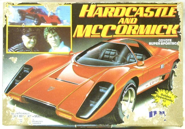 MPC 1/25 Hardcastle and MCcormick Coyote Super Sports Car, 6379 plastic model kit